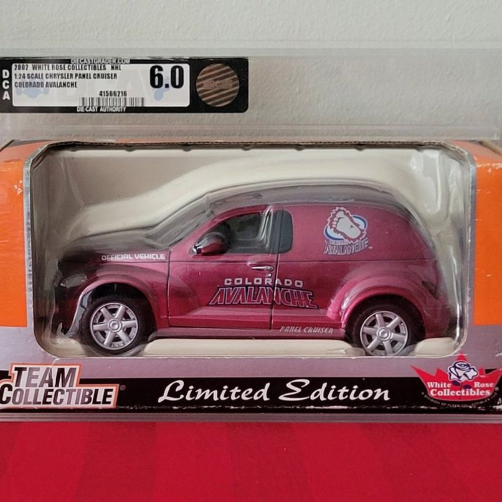 GRADED AND SEALED, LIMITED EDITION 2002 COLORADO AVALANCHE, CHRYSLER!!!